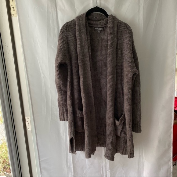 Barefoot Dreams CozyChic Lite Long Weekend Cardigan Pockets size XL - Picture 8 of 8